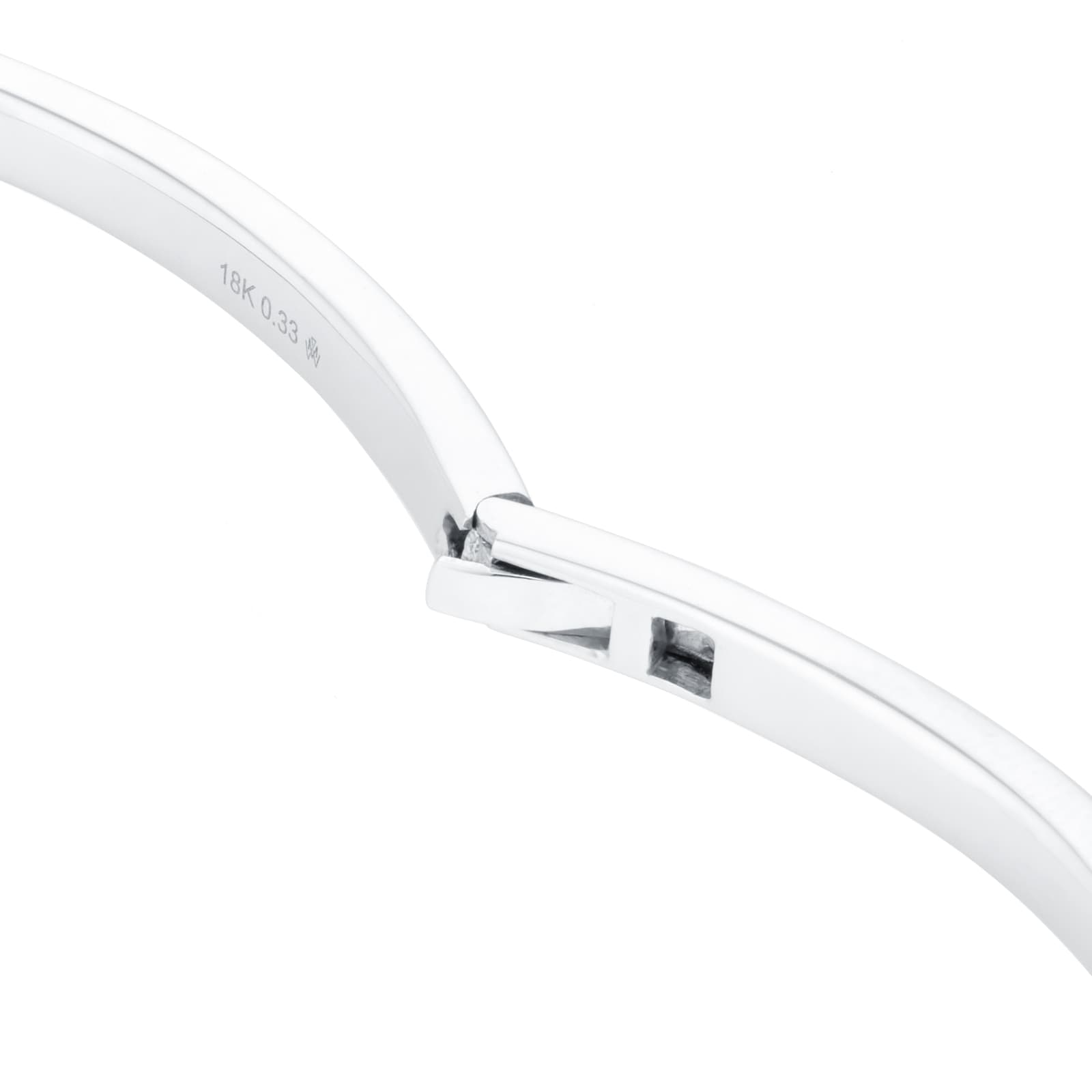 Mappin & Webb Limited Edition Riveret 18ct White Gold 0.33cttw Diamond Butterfly Bangle Mappin & Webb Limited Edition Riveret 18ct White Gold 0.33cttw Diamond Butterfly Bangle