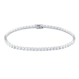 Mappin & Webb 18ct White Gold 5cttw Diamond Line Bracelet