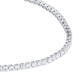 Goldsmiths 18ct White Gold 2.90ttw Brilliant Cut Diamond Line Bracelet