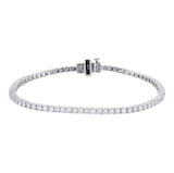Mappin & Webb 18ct White Gold 3.00cttw Diamond Line Bracelet
