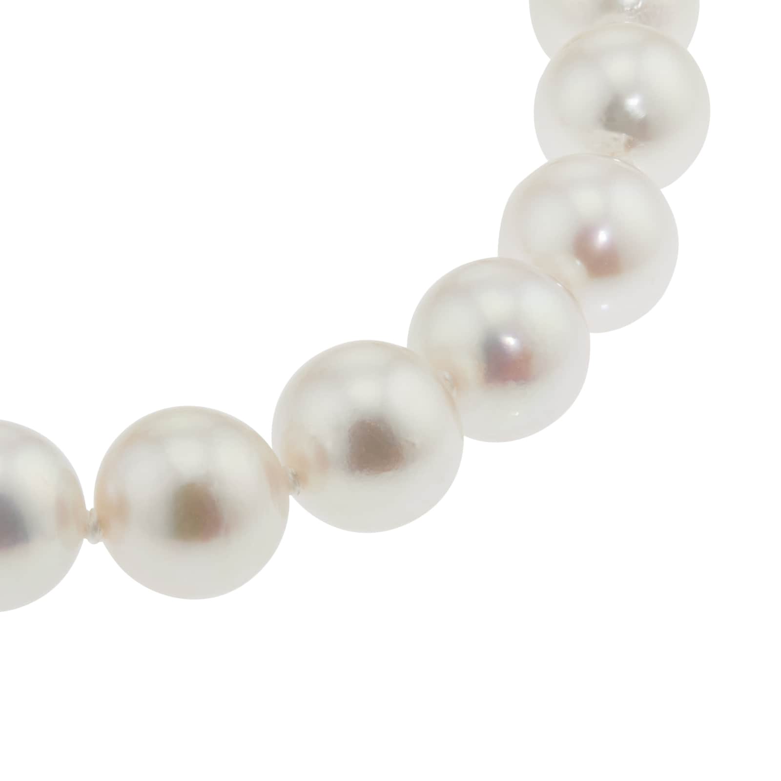 Mappin & Webb 18ct Yellow & White 7.5x8mm Akoya Pearl Bracelet Mappin & Webb 18ct Yellow & White 7.5x8mm Akoya Pearl Bracelet