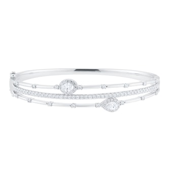 Mappin 
Webb Amelia 18ct White Gold 1.70cttw Diamond Bracelet