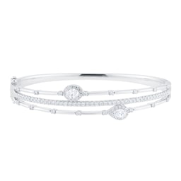 12111174 - Amelia 18ct White Gold 1.70cttw Diamond Bracelet