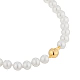 Mappin & Webb 18ct Yellow Gold Fresh Water Pearl 18 Inch Necklace