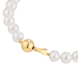 Mappin & Webb 18ct Yellow Gold Fresh Water Pearl 18 Inch Necklace