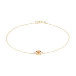 12111193 - 9ct Yellow Gold Citrine Birthstone Bracelet