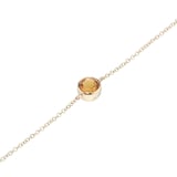 Goldsmiths 9ct Yellow Gold Citrine Birthstone Bracelet