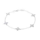 Mappin & Webb 18ct White Gold 0.70cttw Diamond Floriana Bracelet