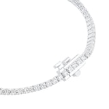Mappin & Webb Platinum 3.00cttw round Brilliant Cut Diamond Line Bracelet