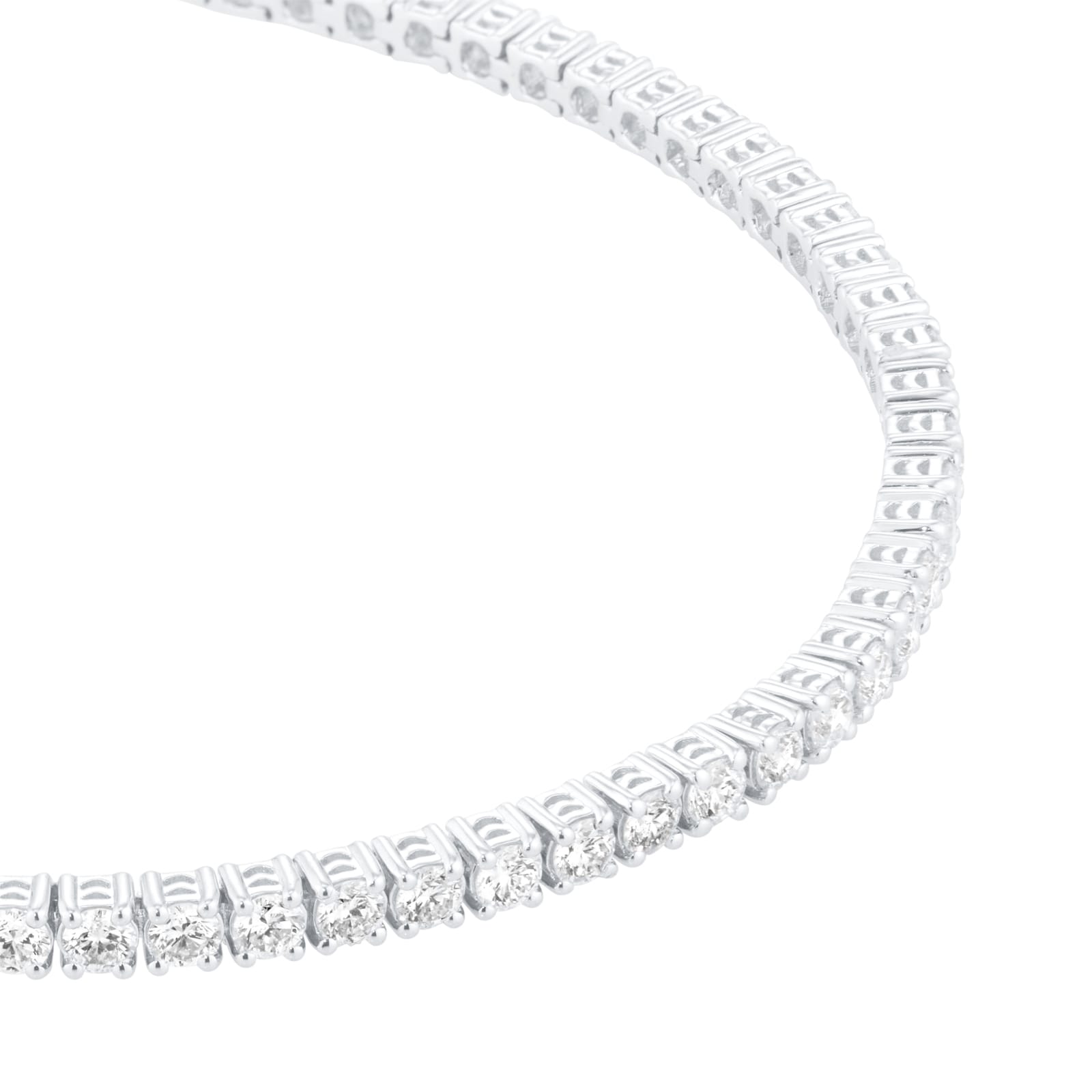 Mappin & Webb Platinum 3.00cttw round Brilliant Cut Diamond Line Bracelet Mappin & Webb Platinum 3.00cttw round Brilliant Cut Diamond Line Bracelet
