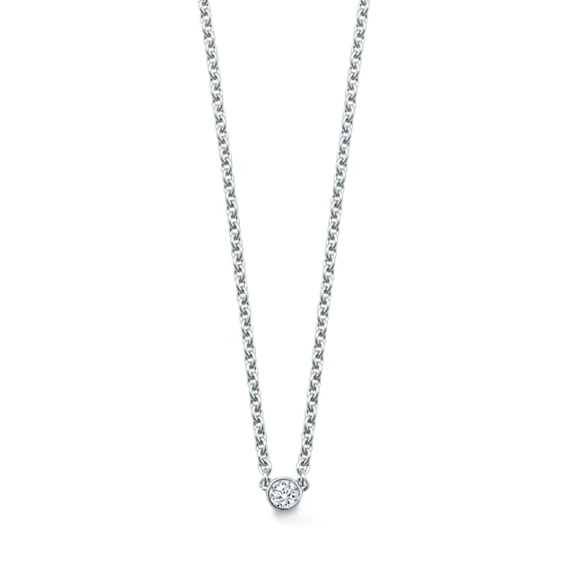 Mappin & Webb Gossamer 18ct White Gold 0.07ct Diamond Necklace