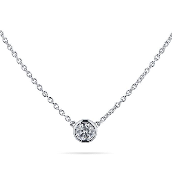 Mappin & Webb Gossamer 18ct White Gold 0.24ct Diamond Necklace