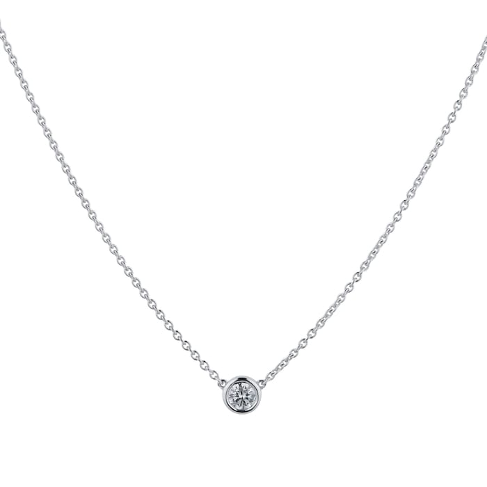 Mappin & Webb Gossamer 18ct White Gold 0.24ct Diamond Necklace