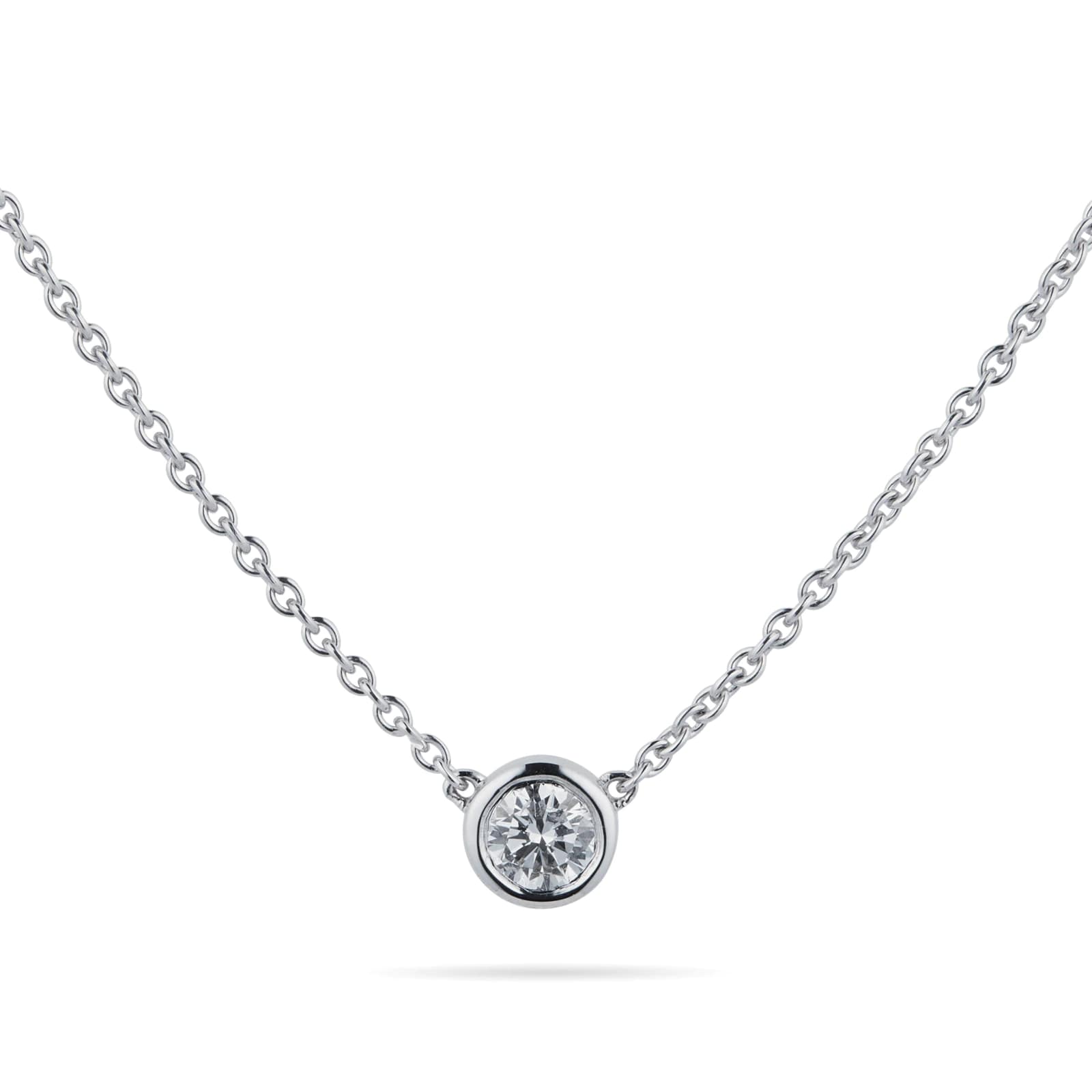 Mappin & Webb Gossamer 18ct White Gold 0.24ct Diamond Necklace Mappin & Webb Gossamer 18ct White Gold 0.24ct Diamond Necklace