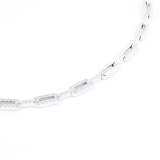 Mappin & Webb 18ct White Gold 1.76cttw Pave Diamond Chain