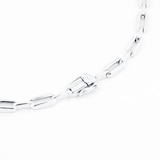 Mappin & Webb 18ct White Gold 1.76cttw Pave Diamond Chain