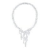 Mappin & Webb 18ct White Gold 76.27cttw Mixed Cut Diamond Necklace