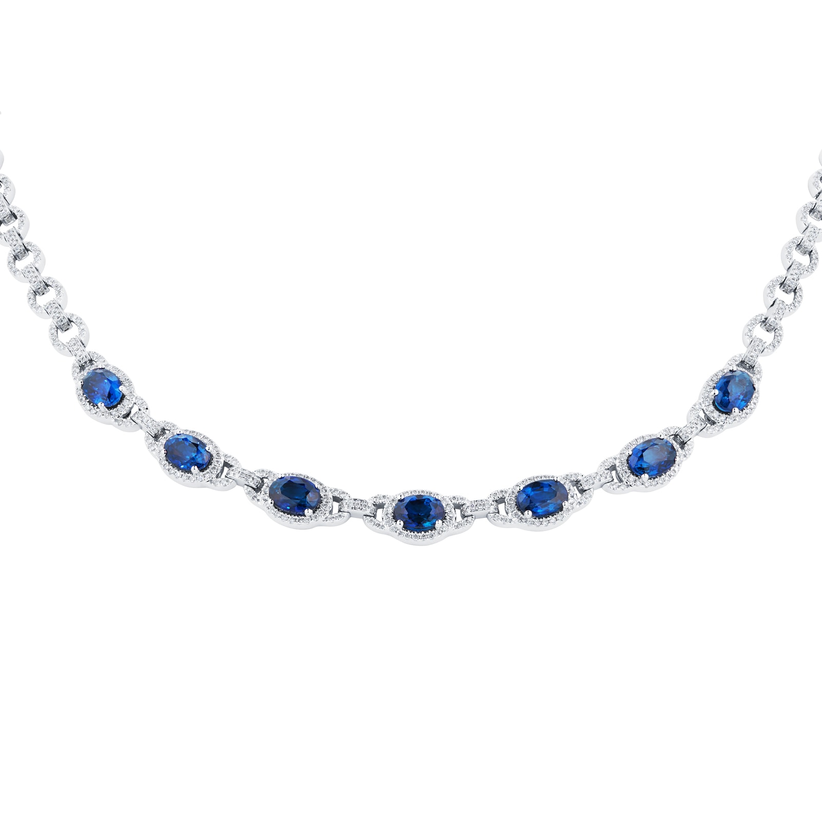 Sapphire necklace sale goldsmiths