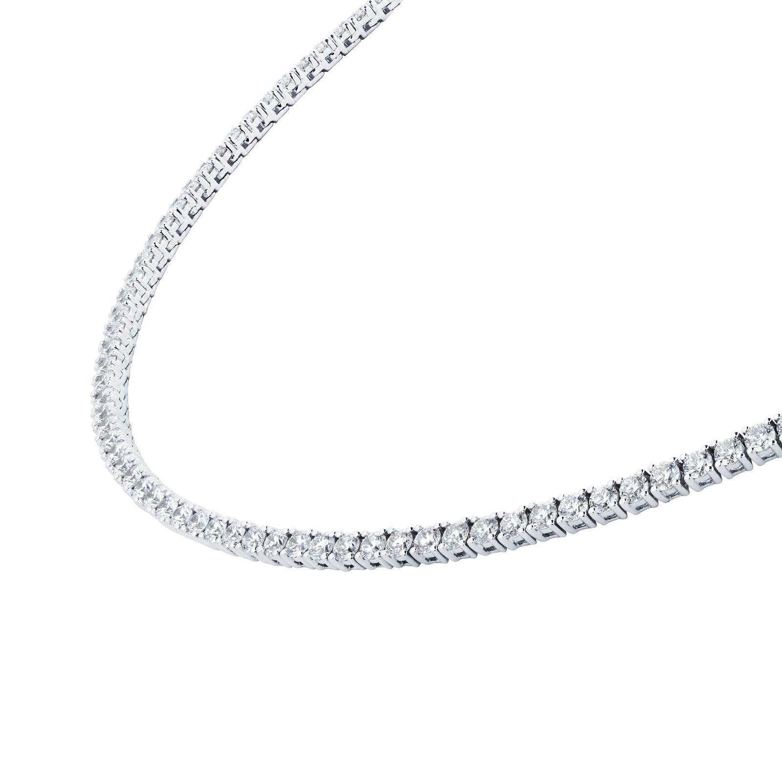 Diamond necklace sales tennis chain