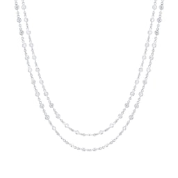 12130373 - 18ct White Gold 4.27cttw Diamond Necklace