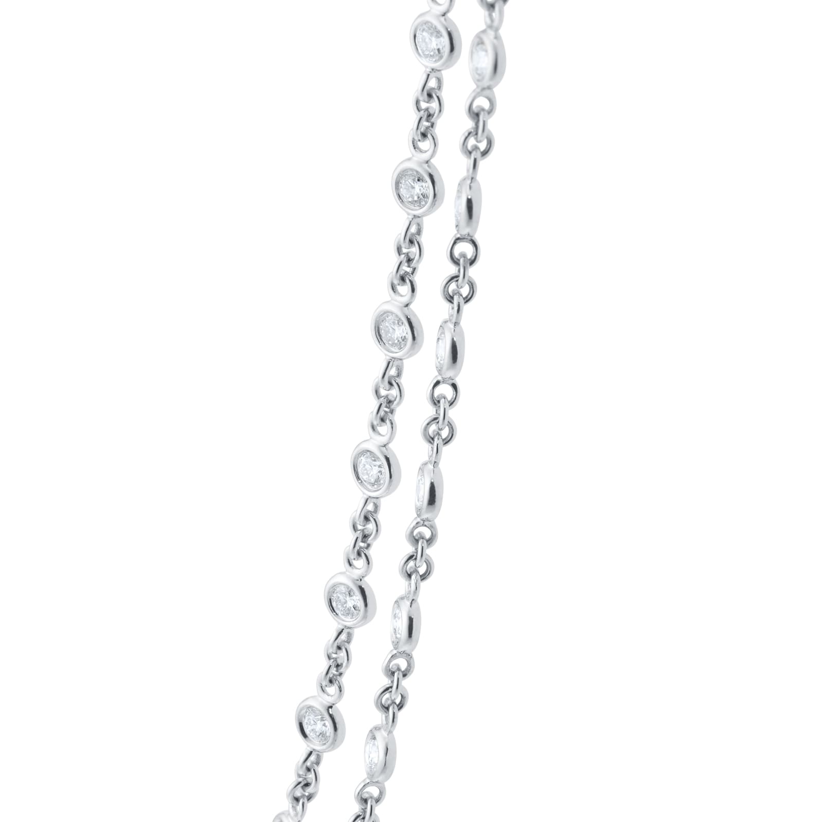 Mappin 
Webb 18ct White Gold 4.27cttw Diamond Necklace