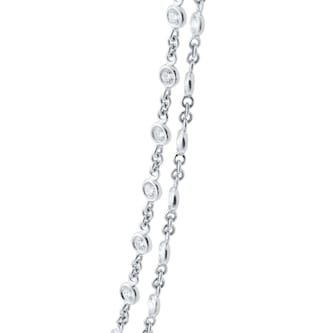 Mappin 
Webb 18ct White Gold 4.27cttw Diamond Necklace