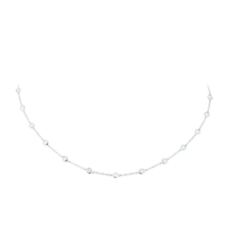 Mappin 
Webb 18ct White Gold 1.50cttw Diamond Necklace
