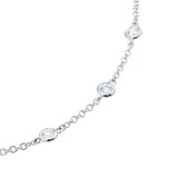 Mappin & Webb 18ct White Gold 1.50cttw Diamond Necklace