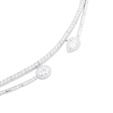 Mappin & Webb Amelia 18ct White Gold 5.30cttw Diamond Necklace