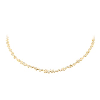 Mappin 
Webb Gossamer 18ct Yellow Gold 2.66cttw Diamond Necklace