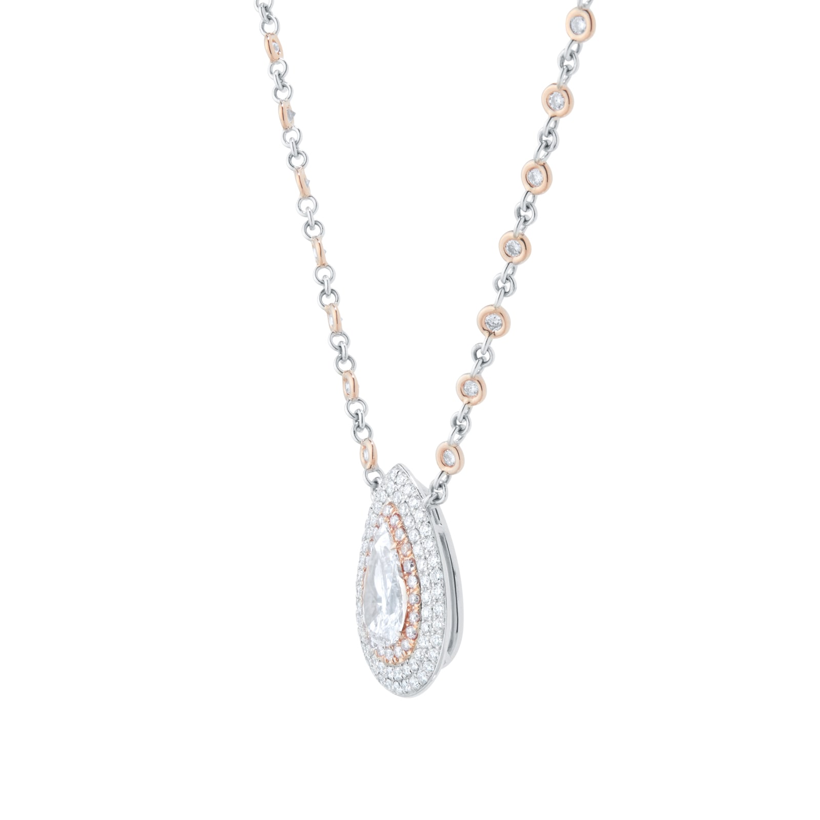 Mappin 
Webb Platinum 2.47cttw Diamond Necklace