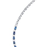 Mappin & Webb 18ct White Gold 7.98cttw Sapphire & 2.21cttw Diamond Necklace
