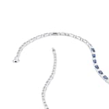Mappin & Webb 18ct White Gold 7.98cttw Sapphire & 2.21cttw Diamond Necklace