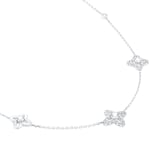 Mappin & Webb Floriana 18ct White Gold 1.35cttw Diamond Necklace