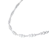 Mappin & Webb 18ct White Gold 2.00cttw Diamond Bezel Necklace
