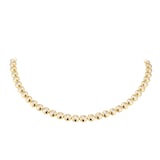 Mappin & Webb 18ct Yellow Gold 3.38cttw Diamond Bezel Necklace