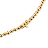 Mappin & Webb 18ct Yellow Gold 3.38cttw Diamond Bezel Necklace