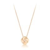 Mappin & Webb Knot 18ct Rose Gold Pendant
