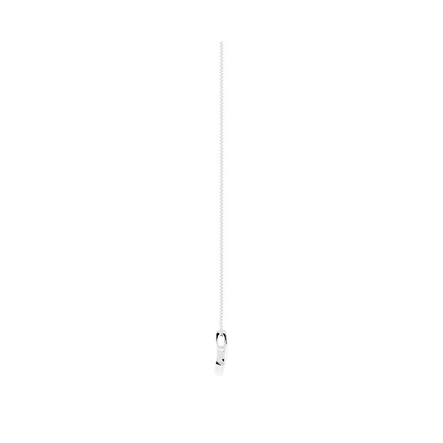 Goldsmiths 9ct White Gold 0.15ct Diamond Swoop Pendant