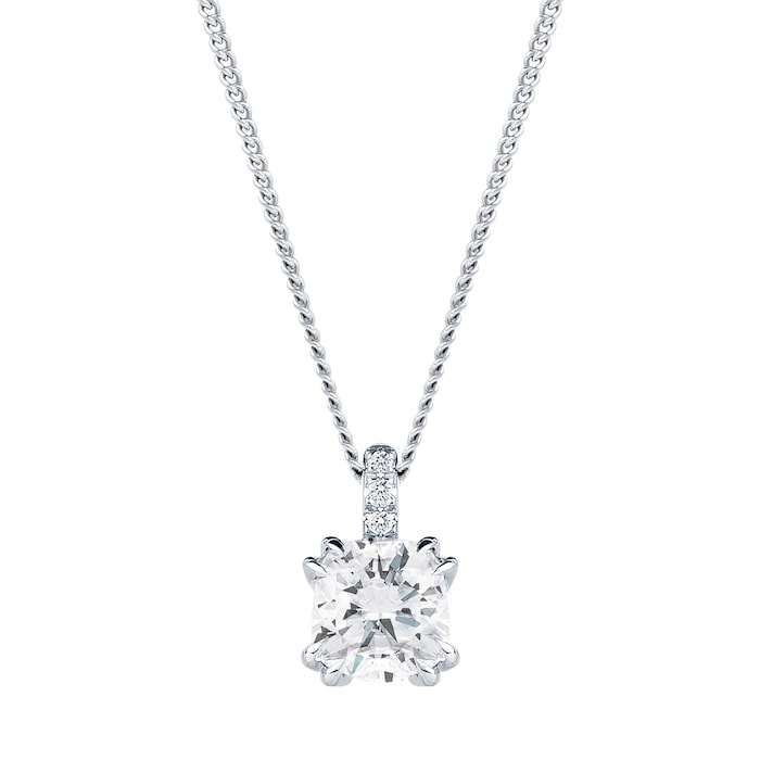 Mappin & Webb Platinum 1.02 Carat Diamond Pendant