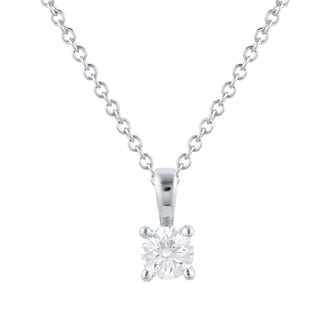 Mappin & Webb Libretto 18ct White Gold 0.25ct Diamond Pendant Mappin & Webb Libretto 18ct White Gold 0.25ct Diamond Pendant