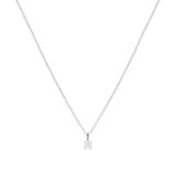 Mappin & Webb Libretto 18ct White Gold 0.25ct Diamond Pendant