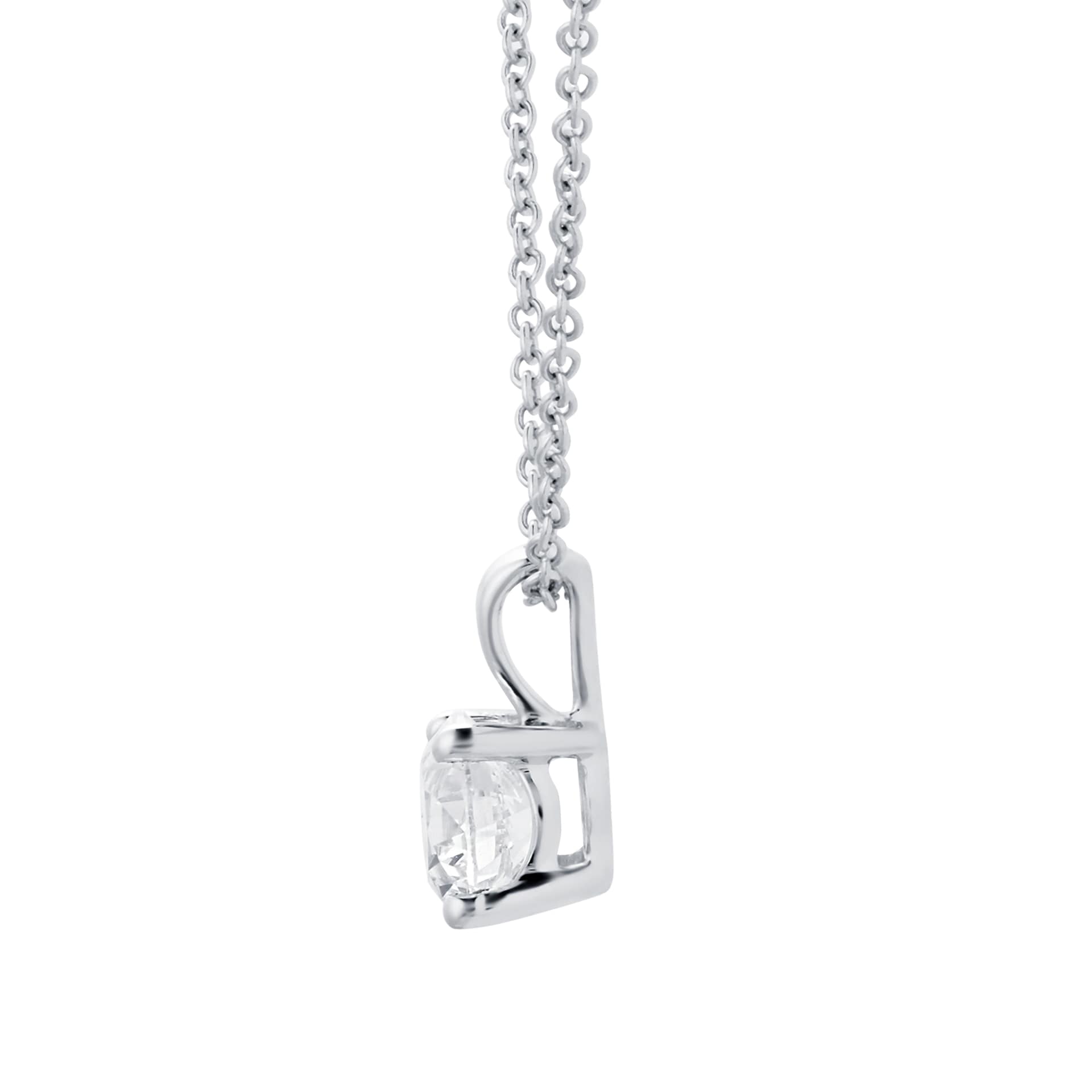 Mappin & Webb Libretto 18ct White Gold 0.70ct Diamond Pendant