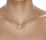 Goldsmiths 9ct Rose Gold 0.15ct Wrapped In Love Goldsmiths Brightest Diamond Pendant