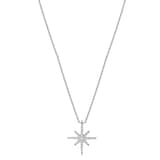 Mappin & Webb Fortune 18ct White Gold 0.12cttw Diamond Star Pendant