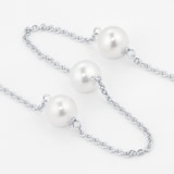 Mappin & Webb Gossamer 18ct White Gold Freshwater Pearl Necklace