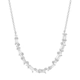 Mappin & Webb Renee 18ct White Gold 1.31cttw Diamond Large Line Necklace