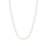 Mappin & Webb 18ct White Gold Freshwater Pearl 18 Inch Necklace