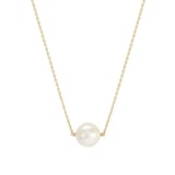 Mappin & Webb 18ct Yellow Gold Freshwater Pearl Chain Necklace
