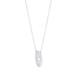 Mappin & Webb Empress 18ct White Gold 0.40cttw Diamond Pendant